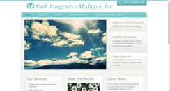 Desktop Screenshot of nashintegrativemedicine.com